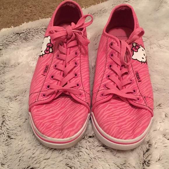 Vans Shoes - 👟Vans Hello Kitty Pink Zebra Sneakers 👟